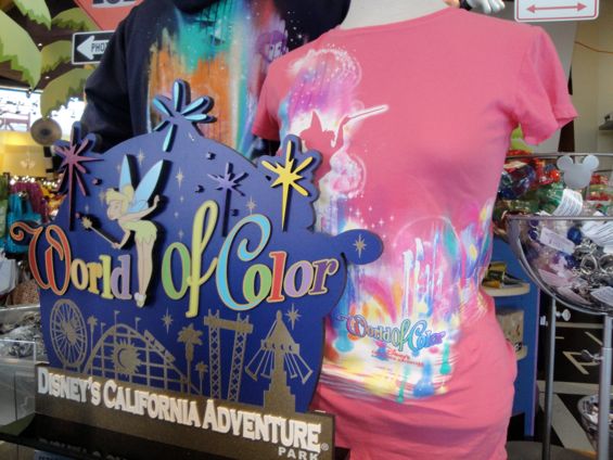 world of color merchandise womens tee