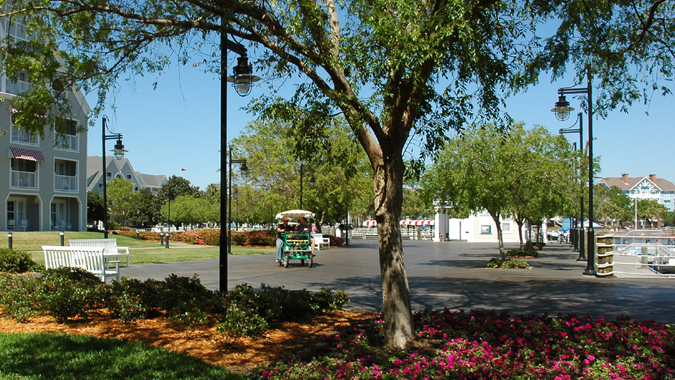 Yacht Club Boardwalk Scenery