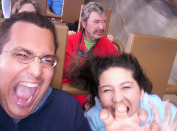 Yeti Faces! (On Ride Action Shot)