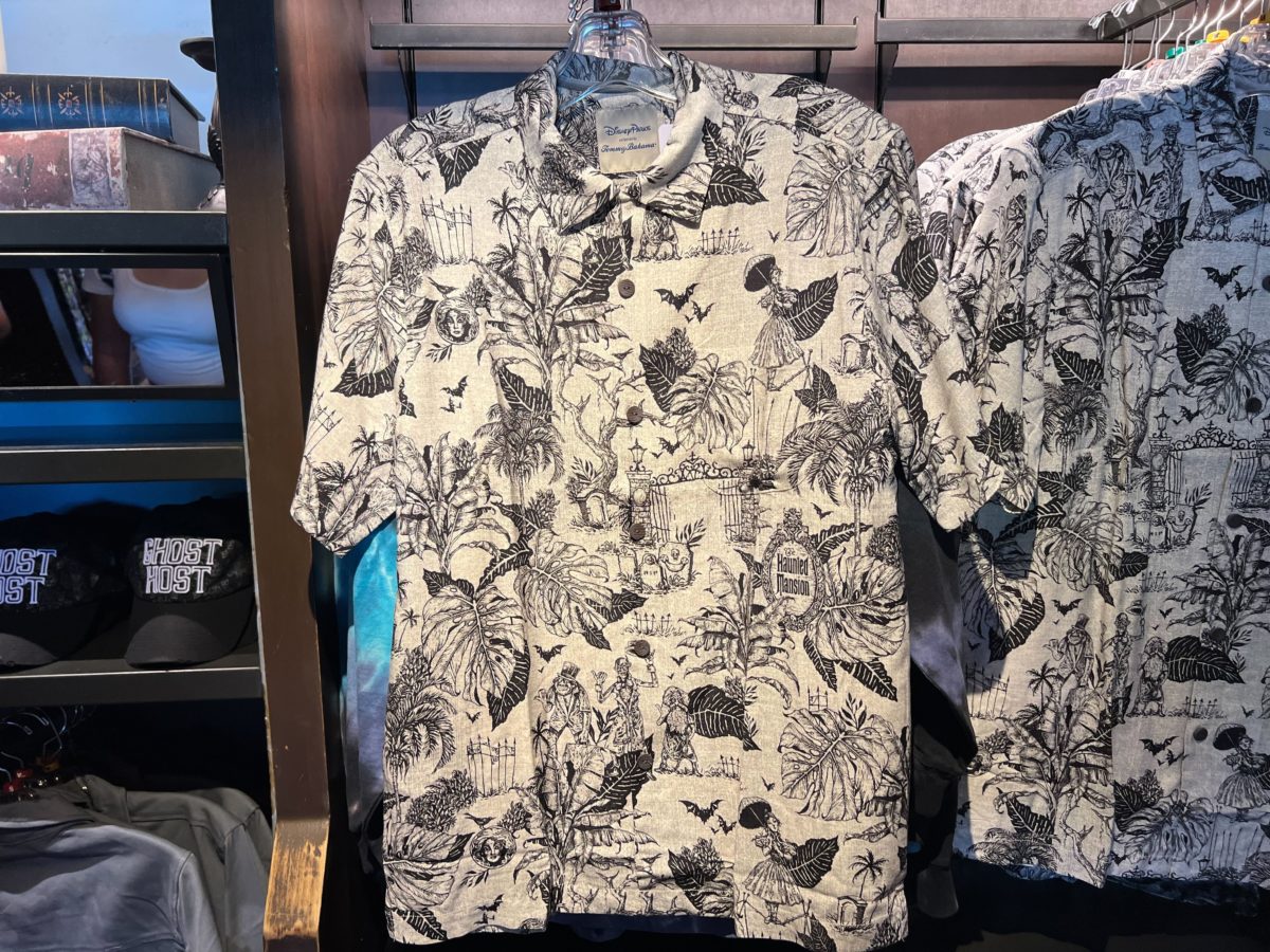 haunted mansion button-up