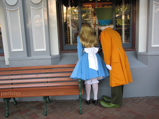 gingersnap alice disneyland