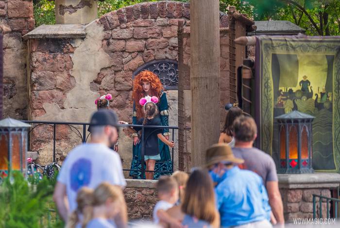 Merida meet and greet at Magic Kingdom