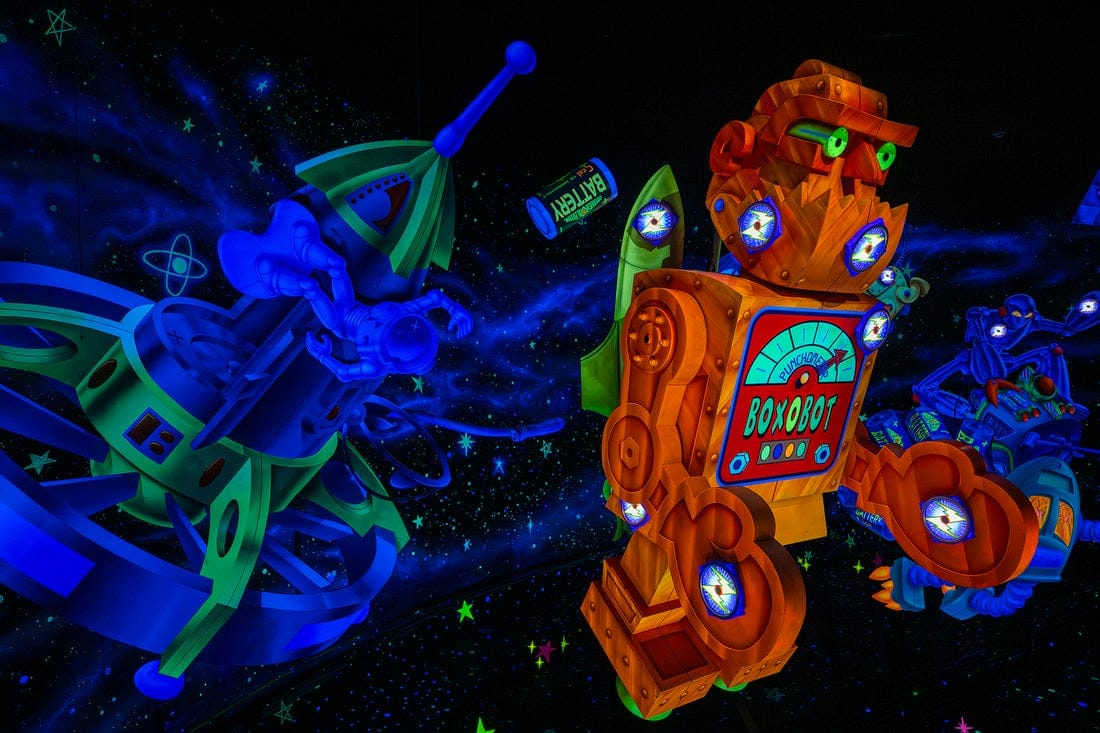 Disney Reveals New Sneak Peek Photos from Inside Refurbished Buzz Lightyear’s Space Ranger Spin