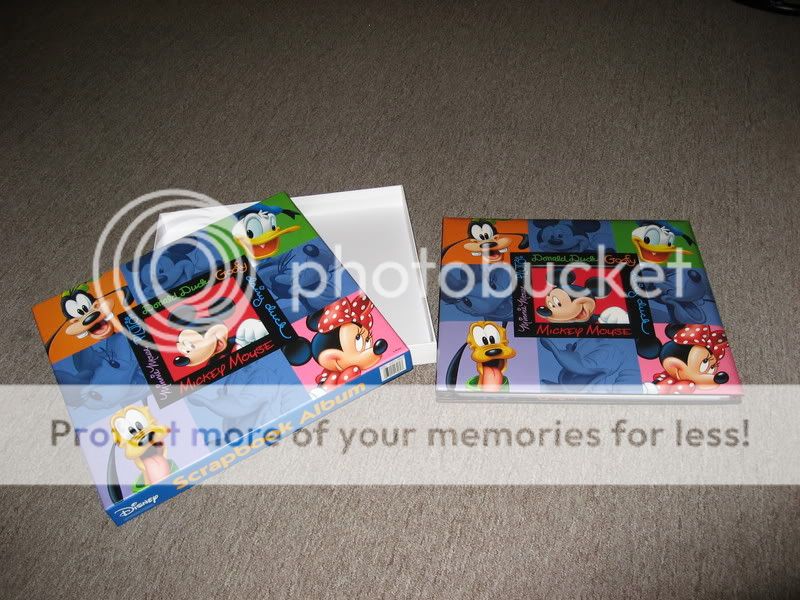 Walt Disney Mickey Mouse 50 Page Memories Photos / Scrapbook