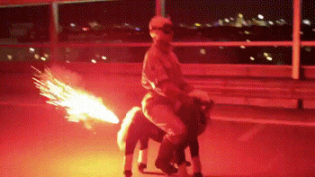 Image result for fireworks gone bad gif