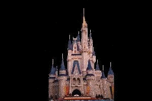 CastleWithFireworksAnimated.gif