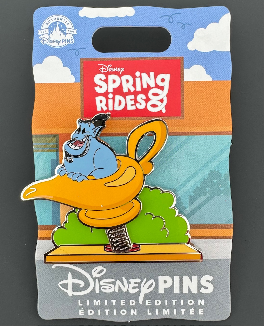 Genie Spring Rides Disney Pin