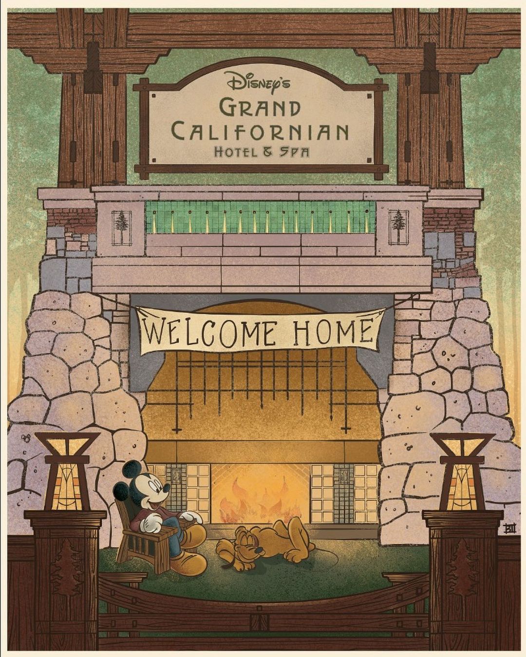 bret iwan grand californian art 1