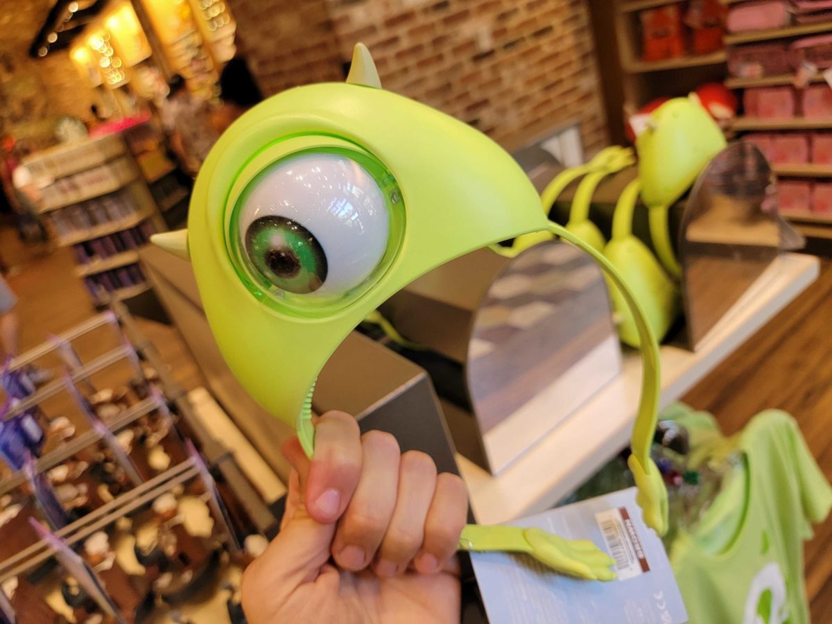 Mike Wazowski light up headband at Disneyland Resort