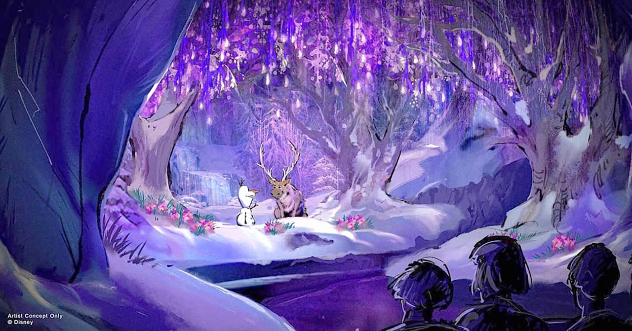 Frozen Ever After scene