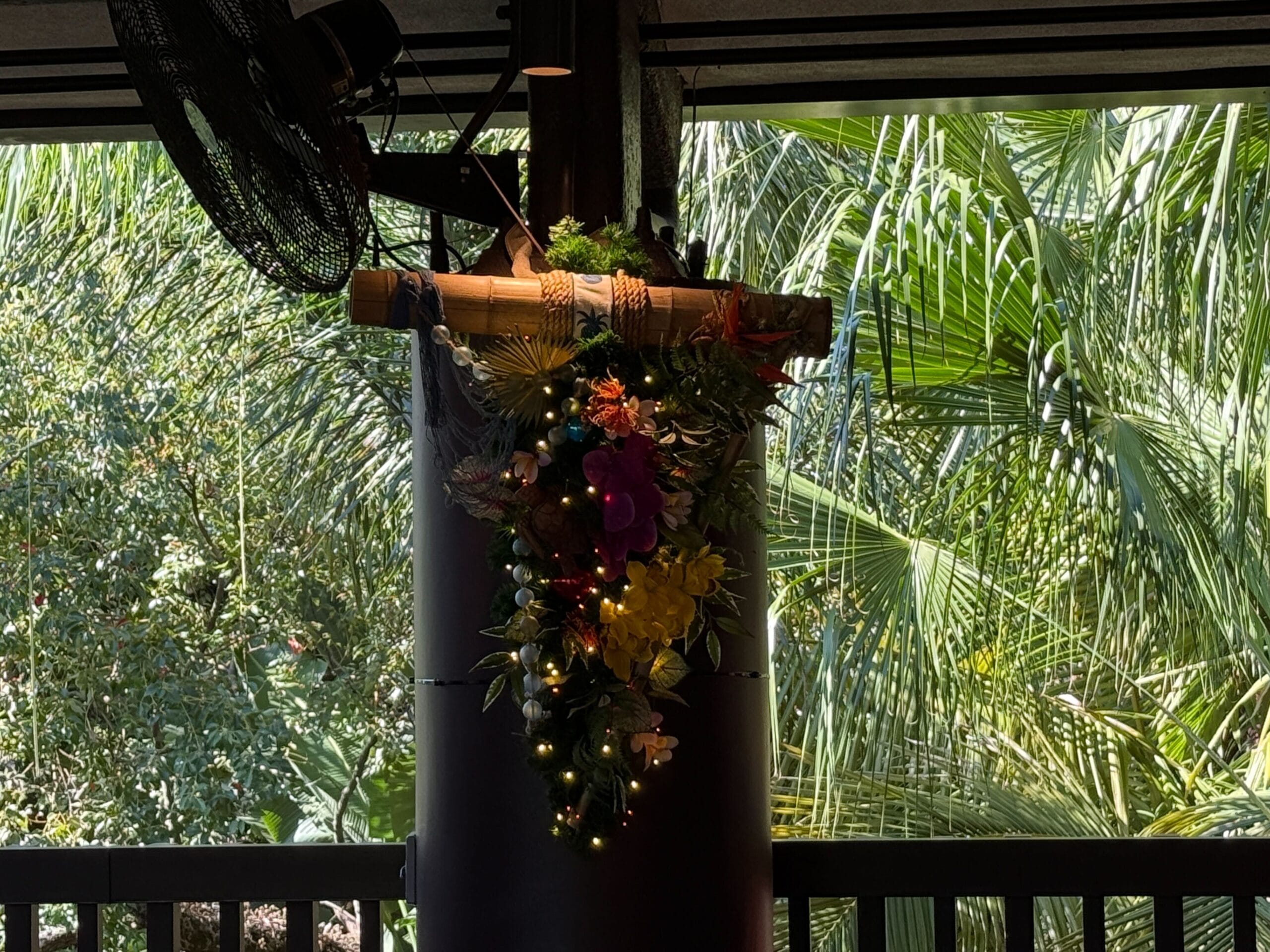 Disney's Polynesian Village Resort Christmas Decorations