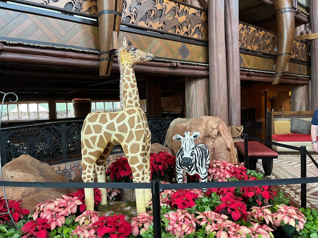 dakl gingerbread giraffe zebra 2023 6594
