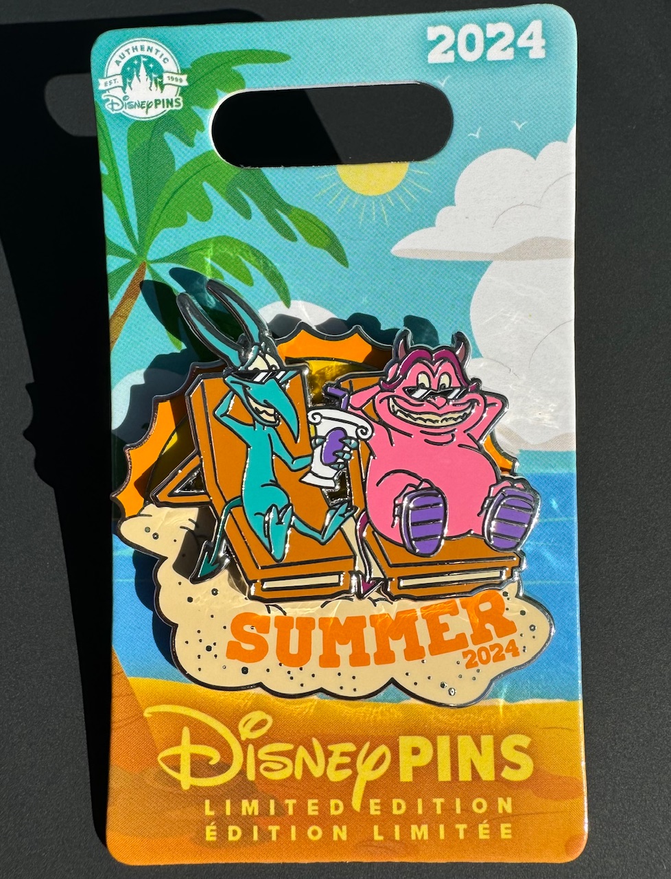 Pain & Panic Summer 2024 Disney Pin