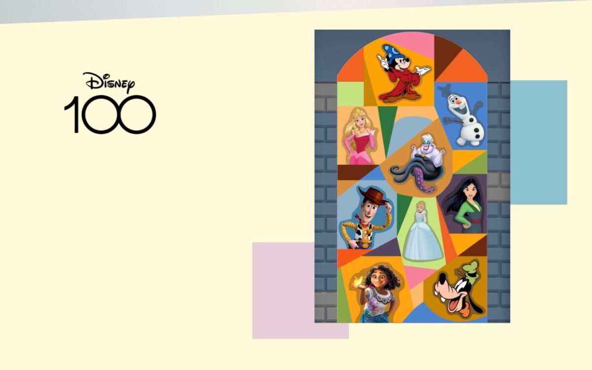 Lego Disney100 Murals 1
