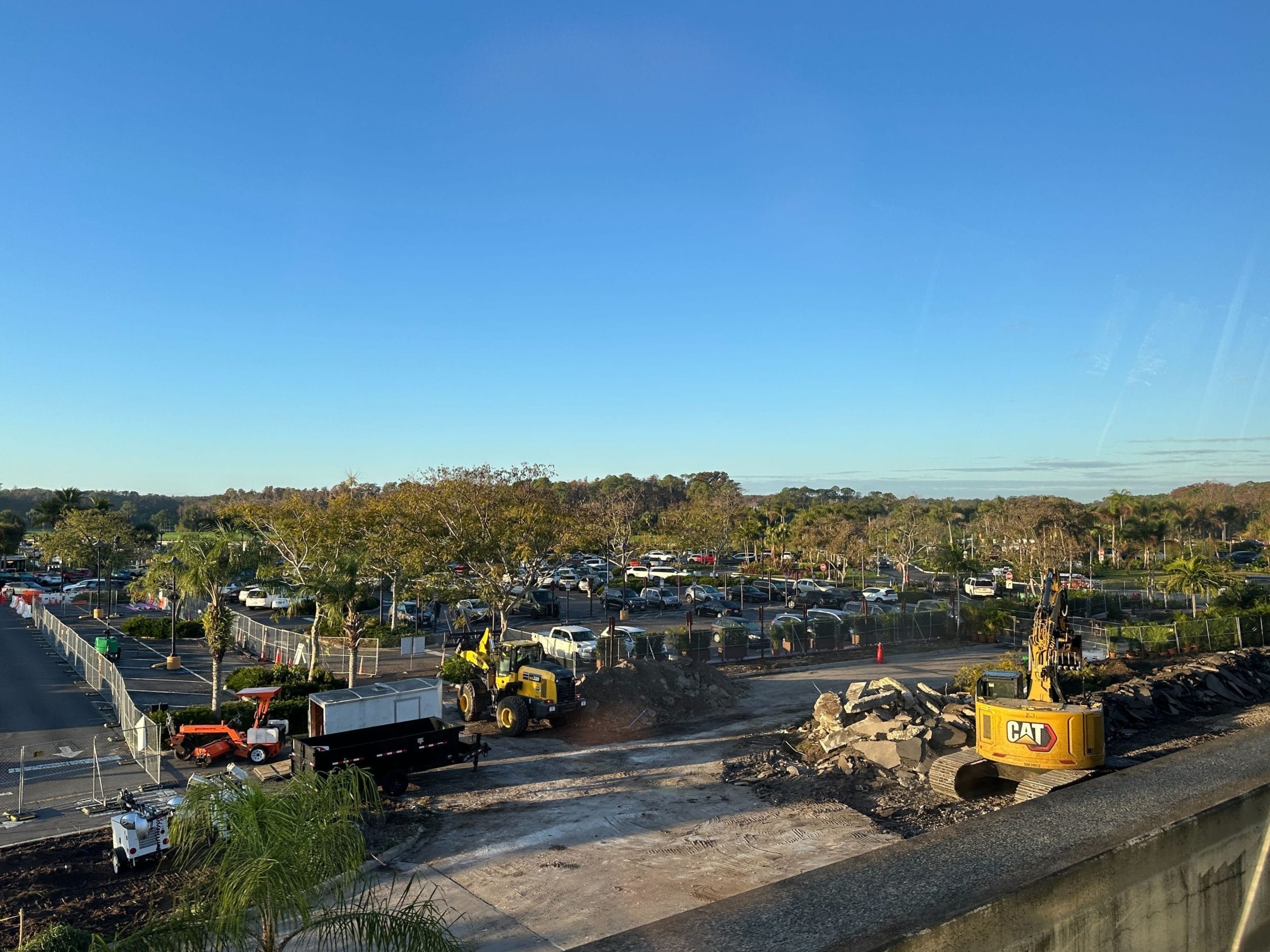 Construction work has been ongoing at Disney’s Polynesian Village Resort, starting with a new roadway entrance that opened late last year, replacing the former entrance off Seven Seas Drive. Construction work has been ongoing at Disney’s Polynesian Village Resort, starting with a new roadway entrance that opened late last year, replacing the former entrance off Seven Seas Drive.