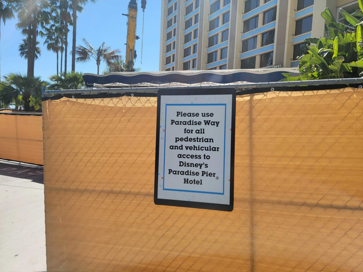 Paradise Pier hotel construction 11