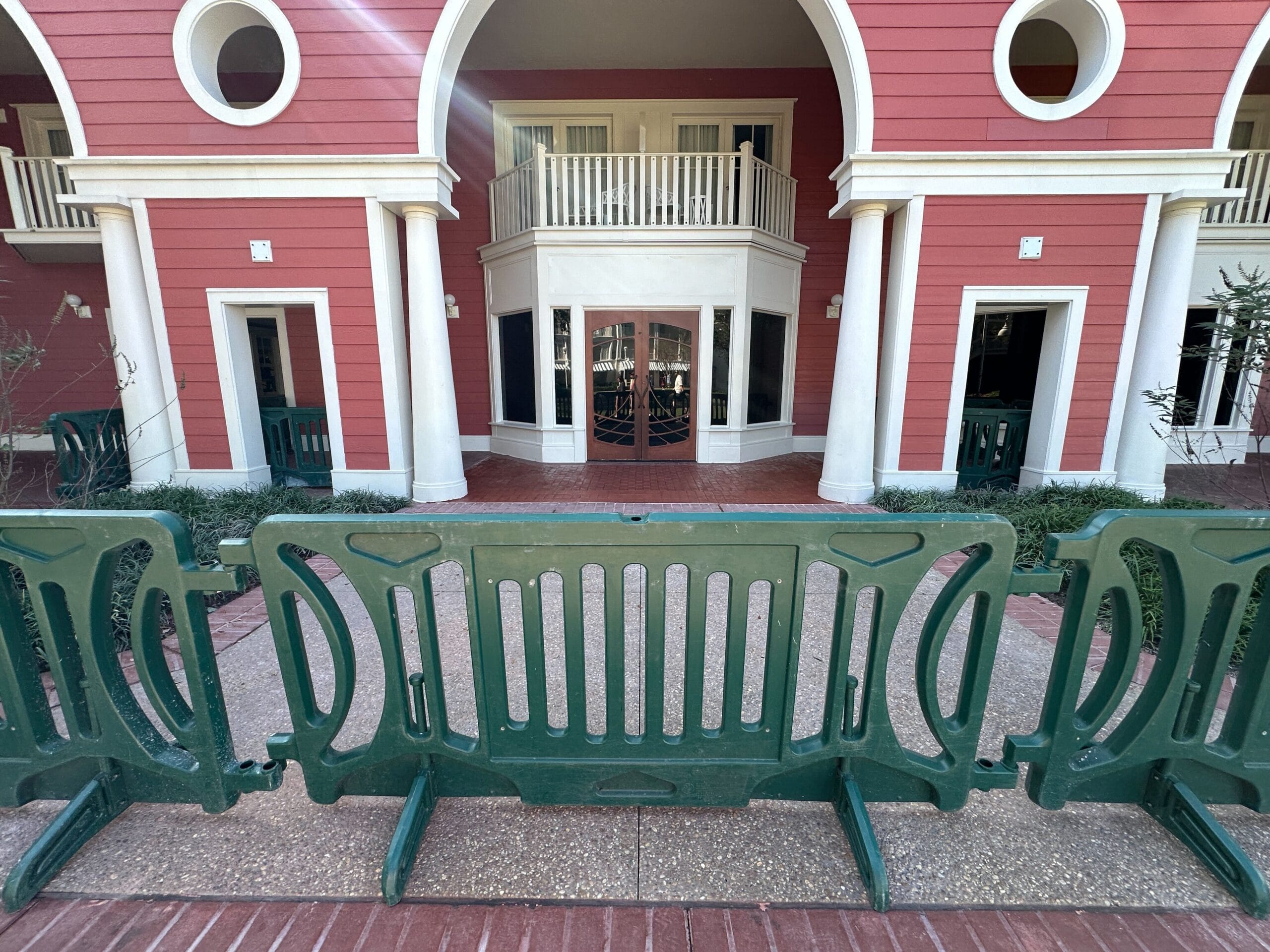 After closing in October, the Promenade Fine Art Gallery now has temporary barricades blocking guests from entering the area.