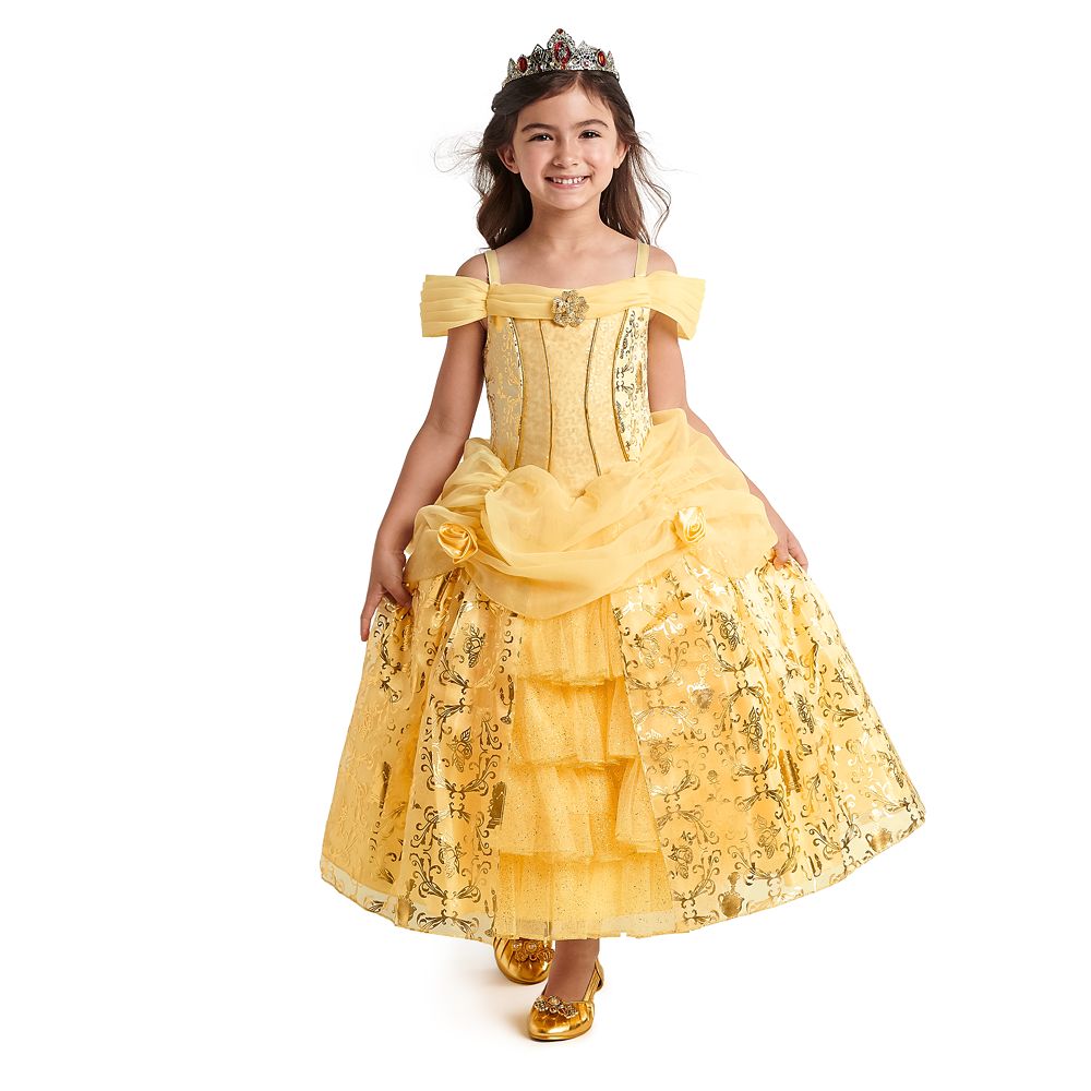 Belle Deluxe Costume for Kids – Beauty and the Beast