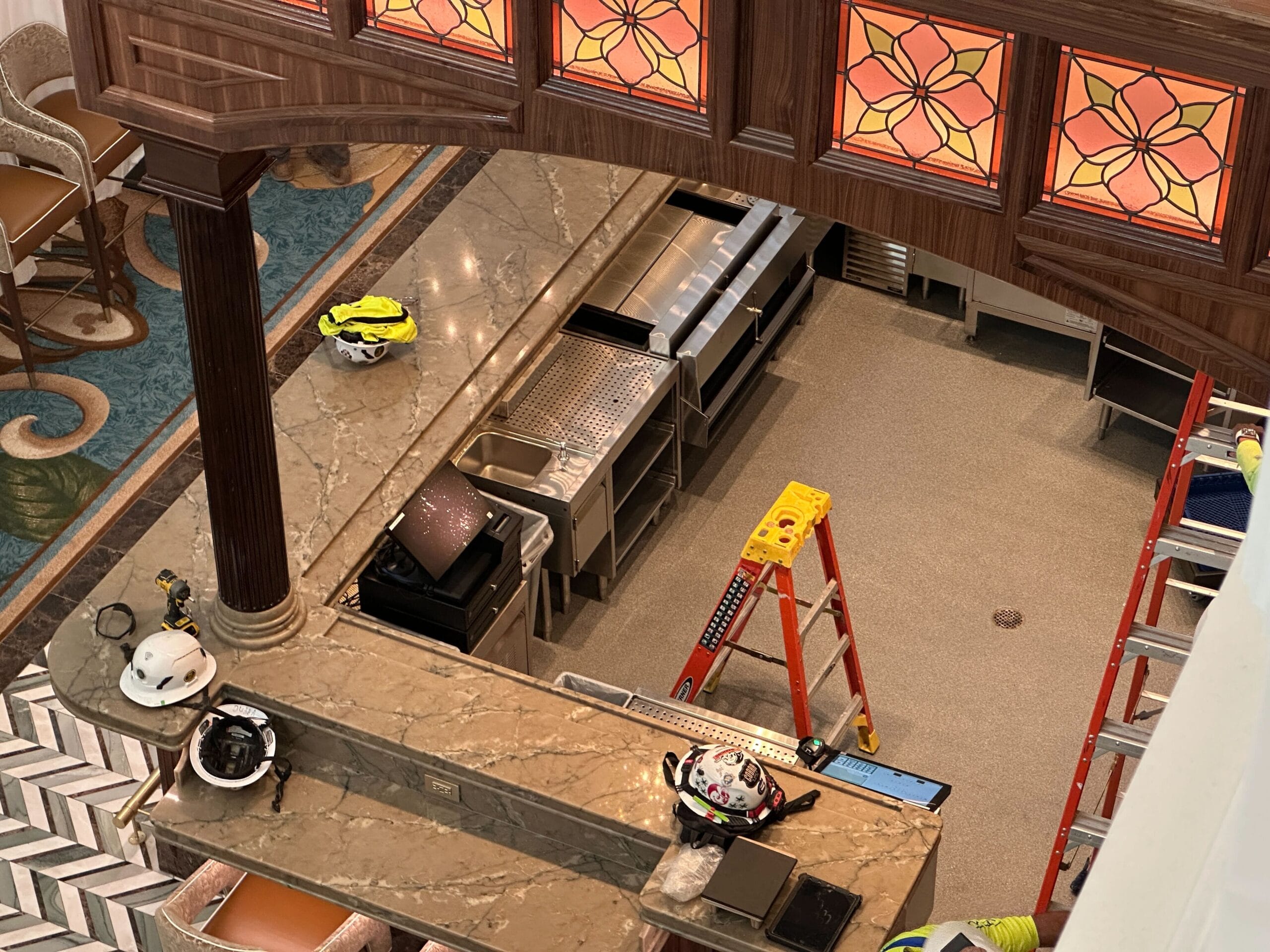 The new bar in the lobby of Disney's Grand Floridian Resort