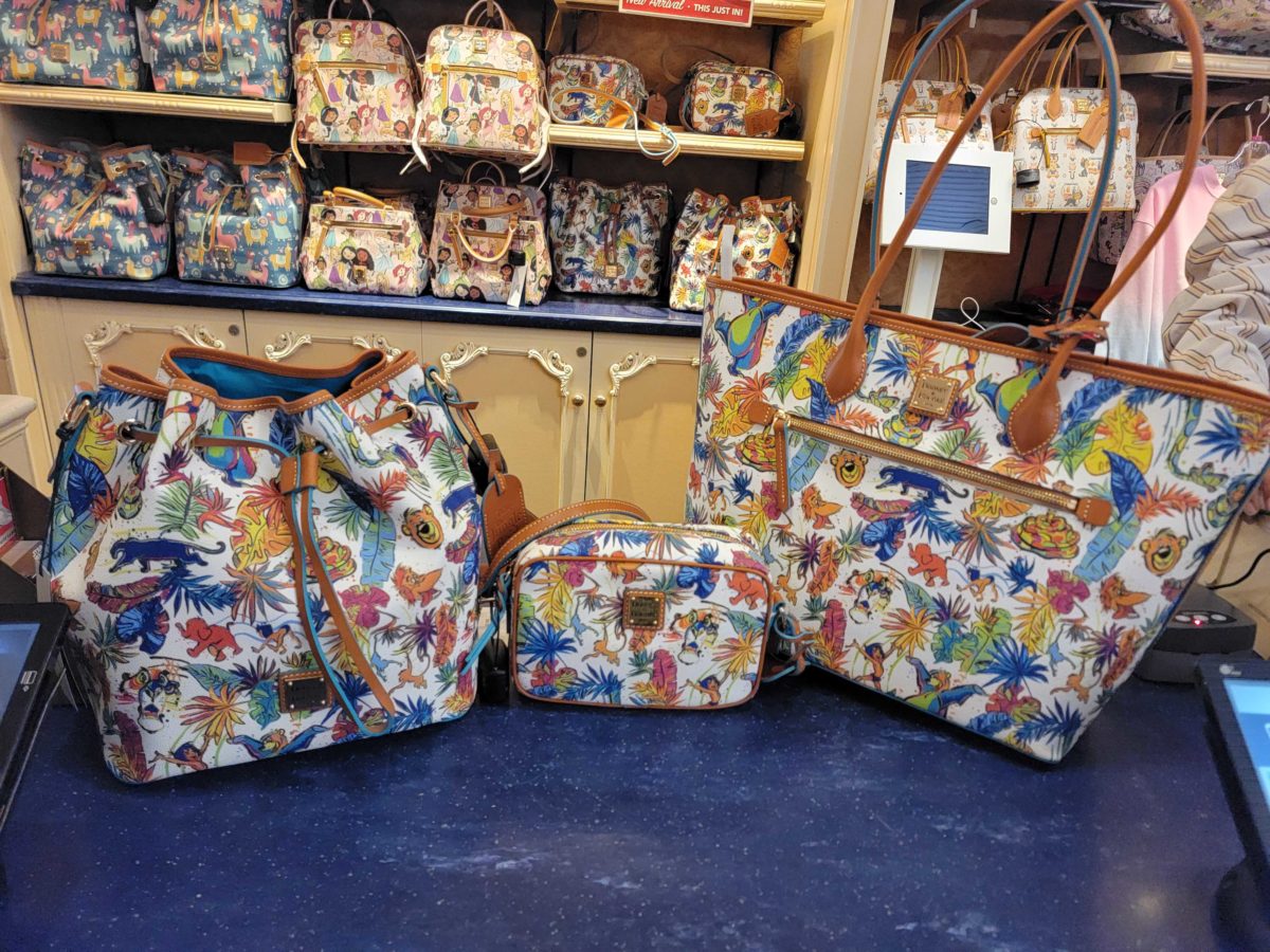 Three The Jungle Book Dooney & Bourke bags