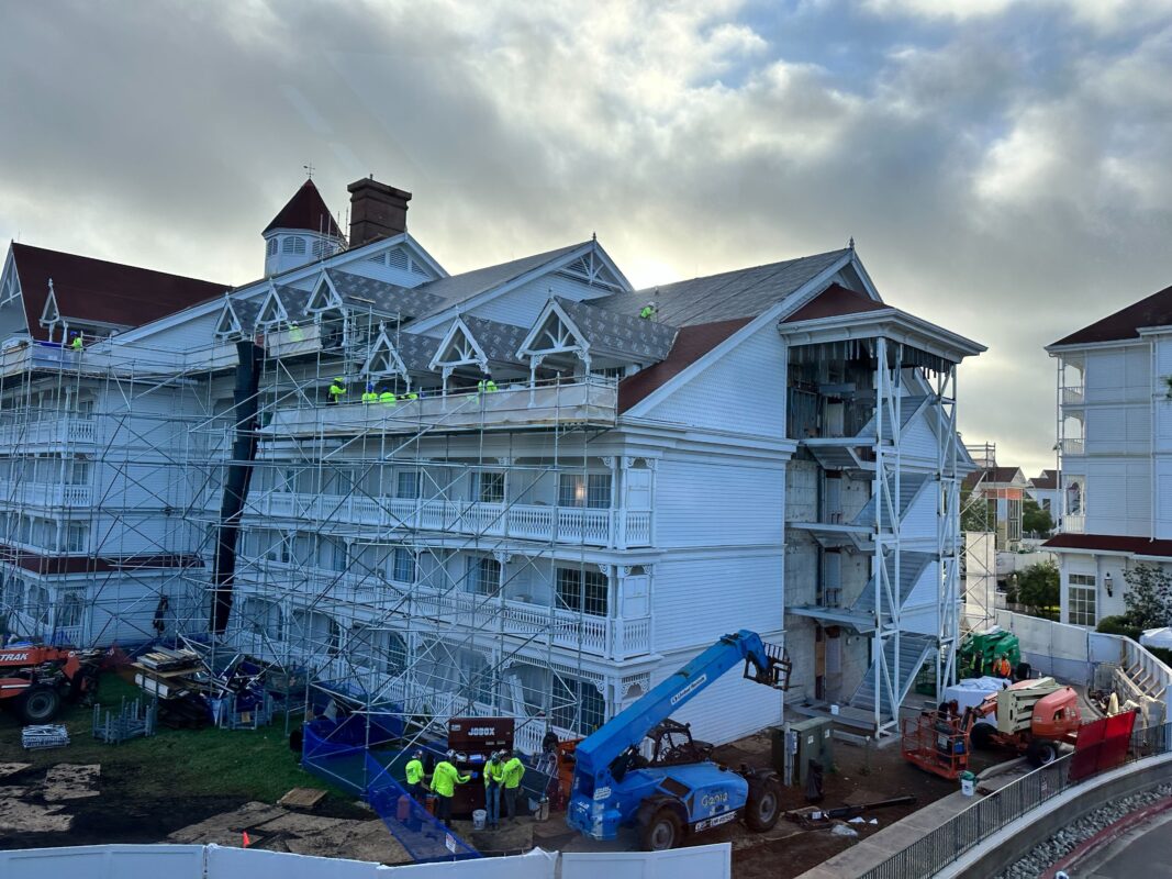 grand floridian april 2023 construction 7930