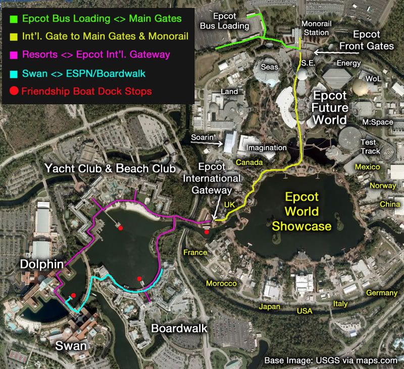 New Bus Route Connecting EPCOT's International Gateway to Select