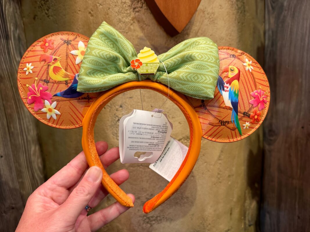 New Minnie Ear Headband at Pioneer Mercantile in Disneyland.