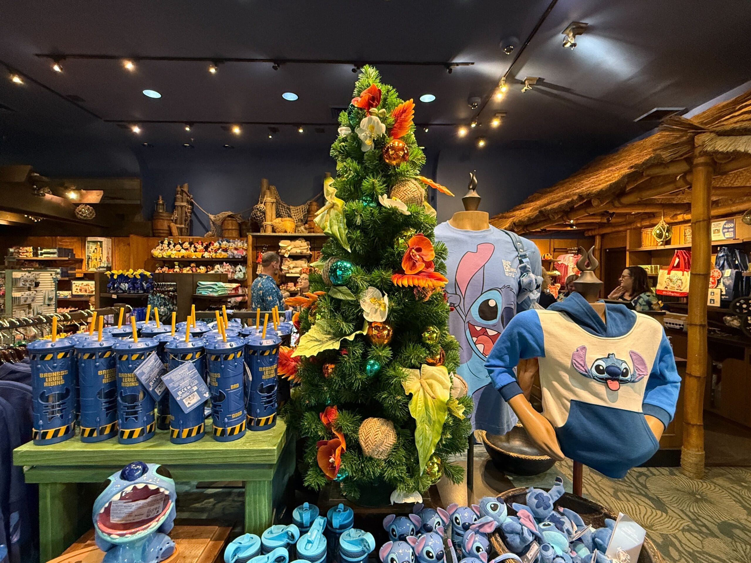 Disney's Polynesian Village Resort Christmas Decorations