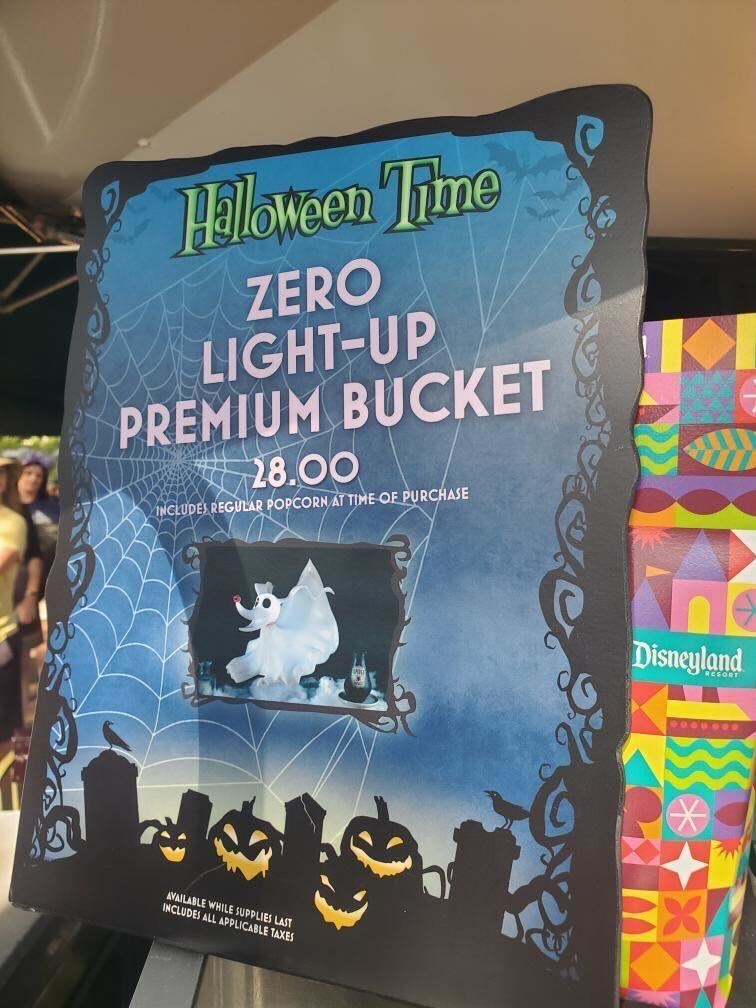 Zero Popcorn Bucket Light-Up