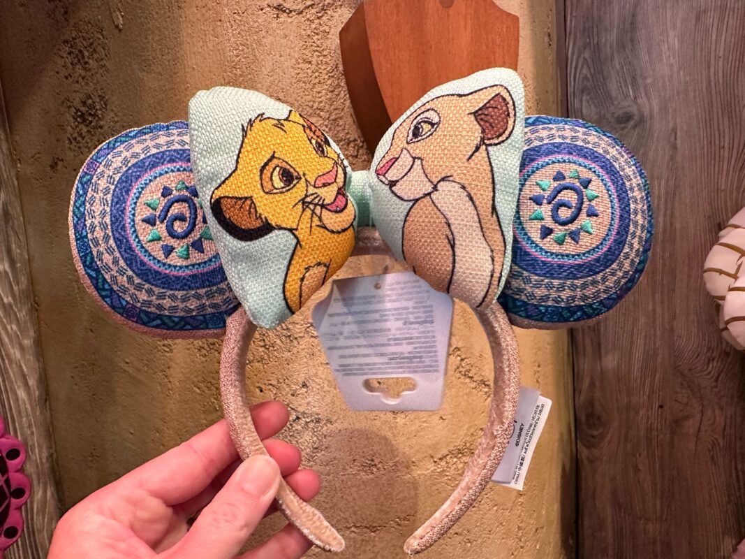 New Minnie Ear Headband at Pioneer Mercantile in Disneyland.