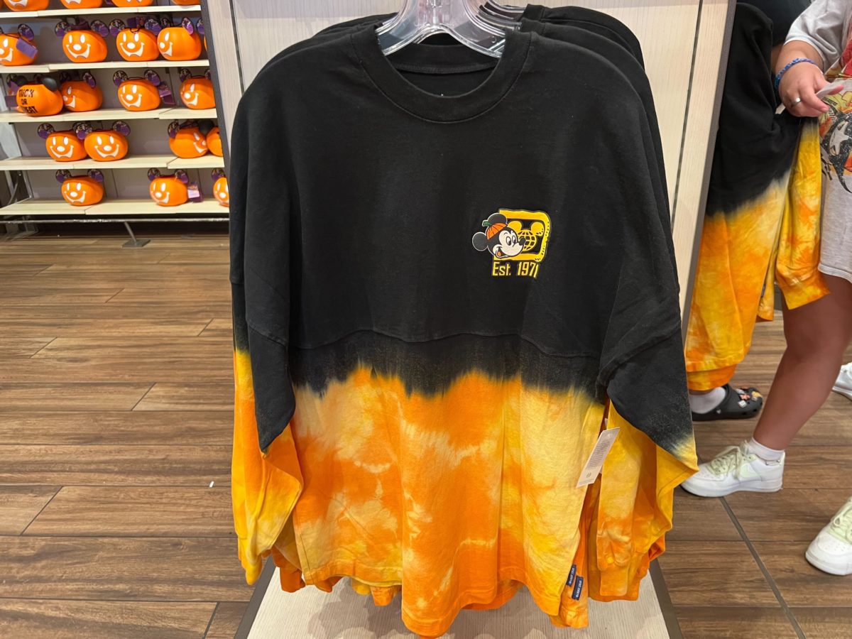 Mickey Mouse Tie-Dye Halloween Spirit Jersey