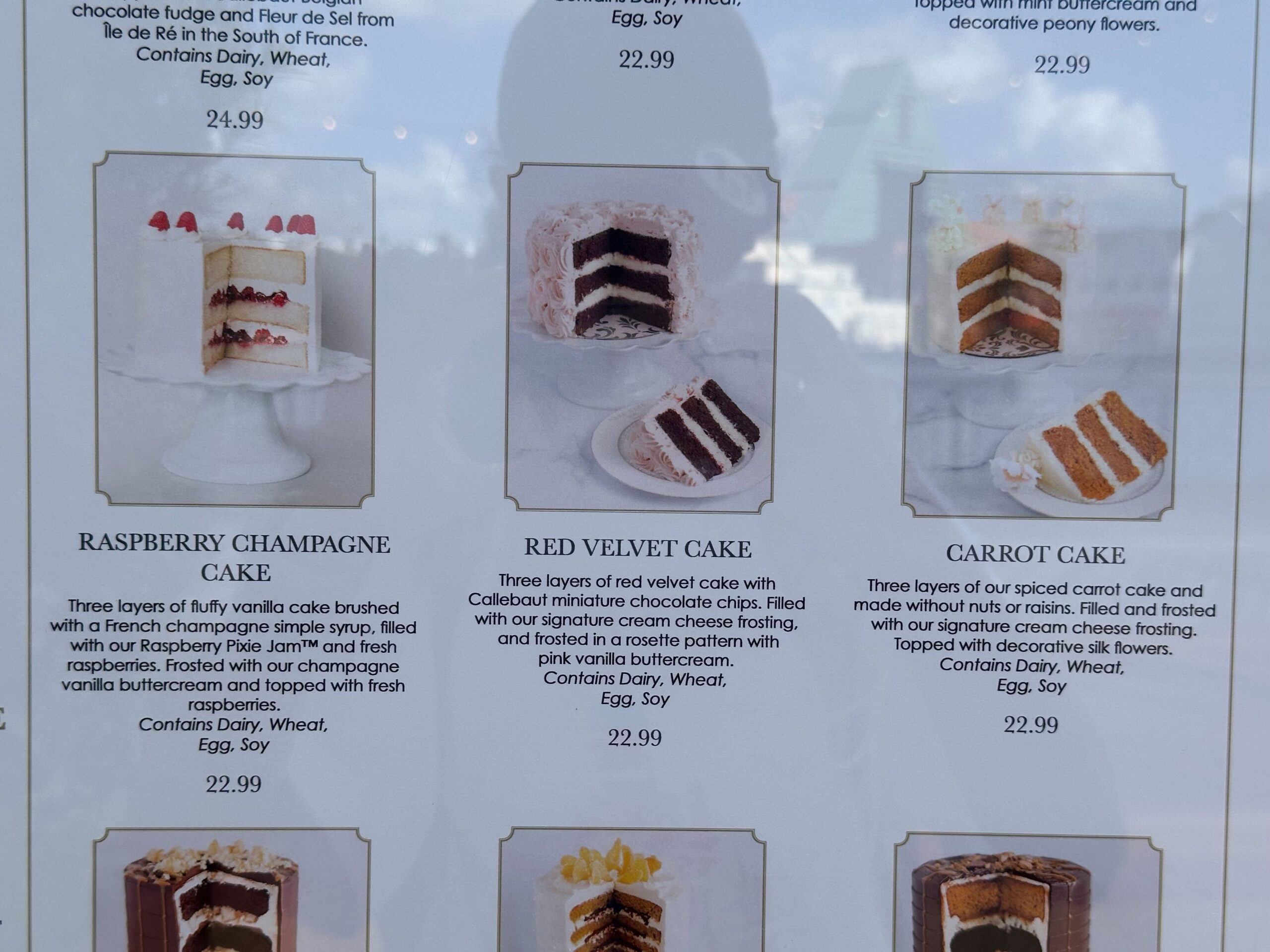 wdw cake bake bakery menu 10.22.2024 9994