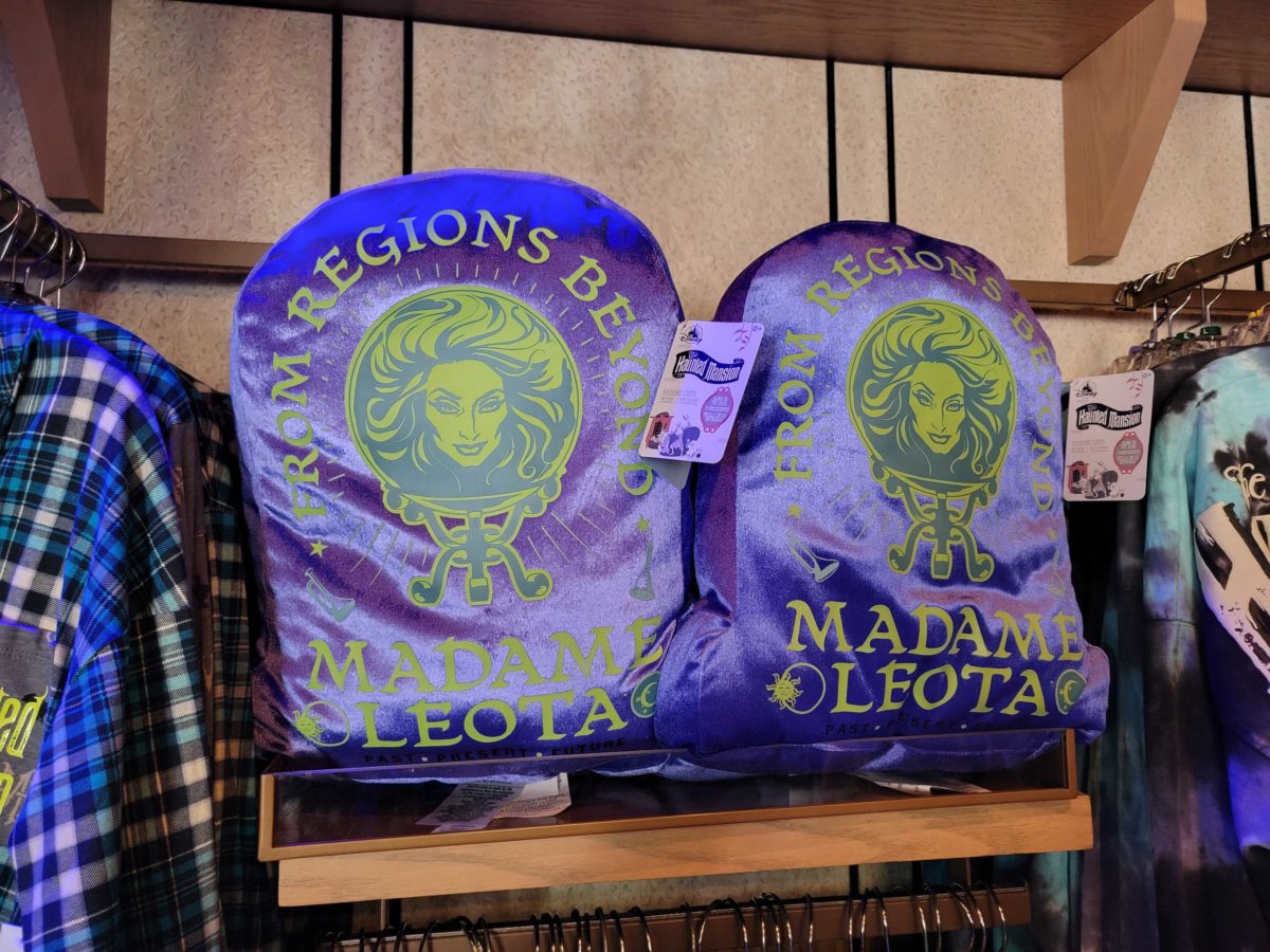 Madame Leota gravestone pillow