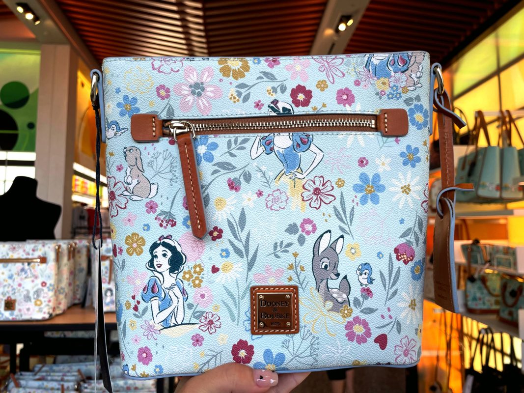 Snow White DB flower garden crossbody 1