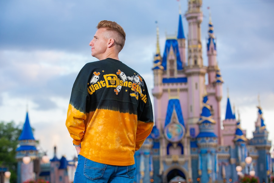 Halloween Spirit Jersey available in August at Walt Disney World Resort, Disneyland Resort, and shopDisney