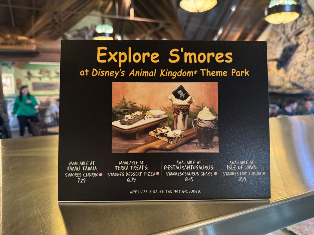 Explore S'mores sign
