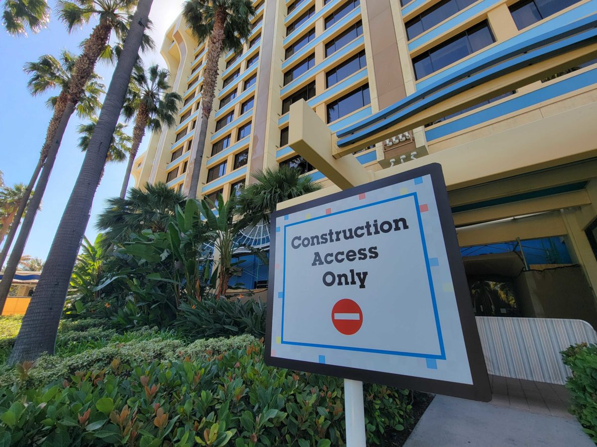 Paradise Pier hotel construction 9