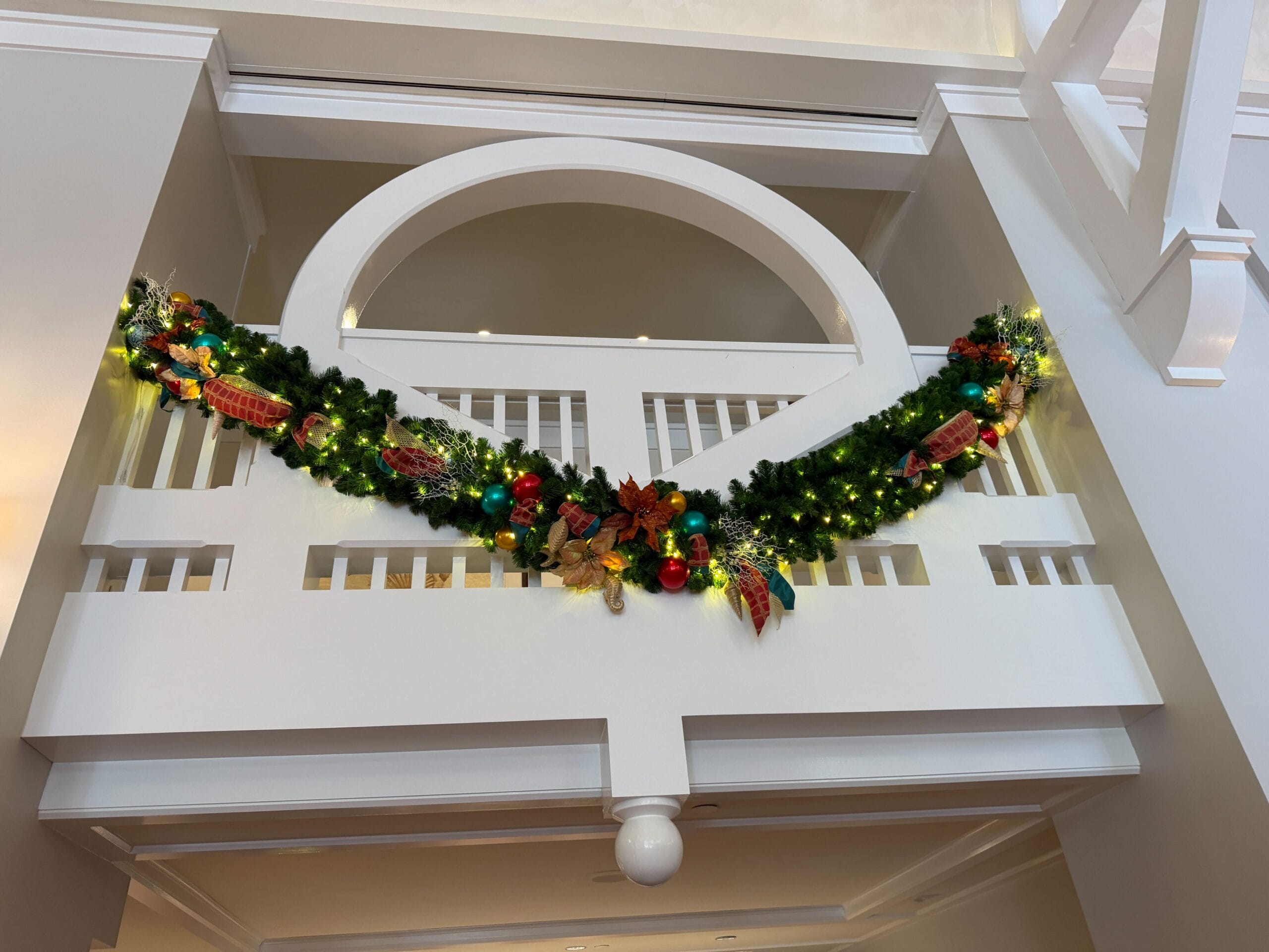 Beach Club Christmas decorations