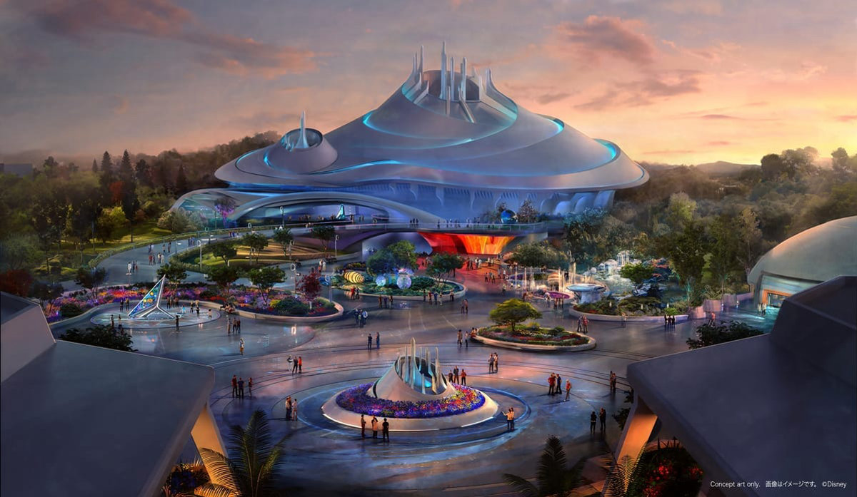 New Space Mountain at Tokyo