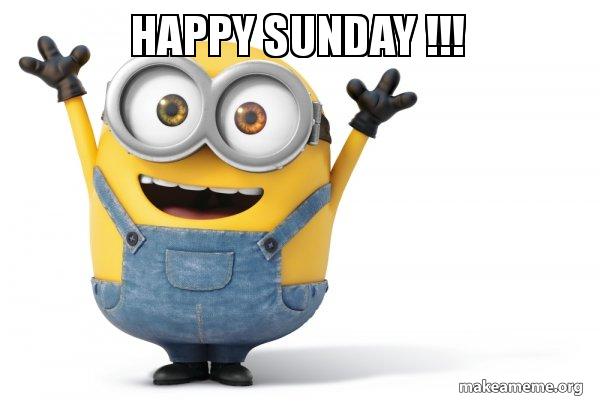 Image result for minion sunday