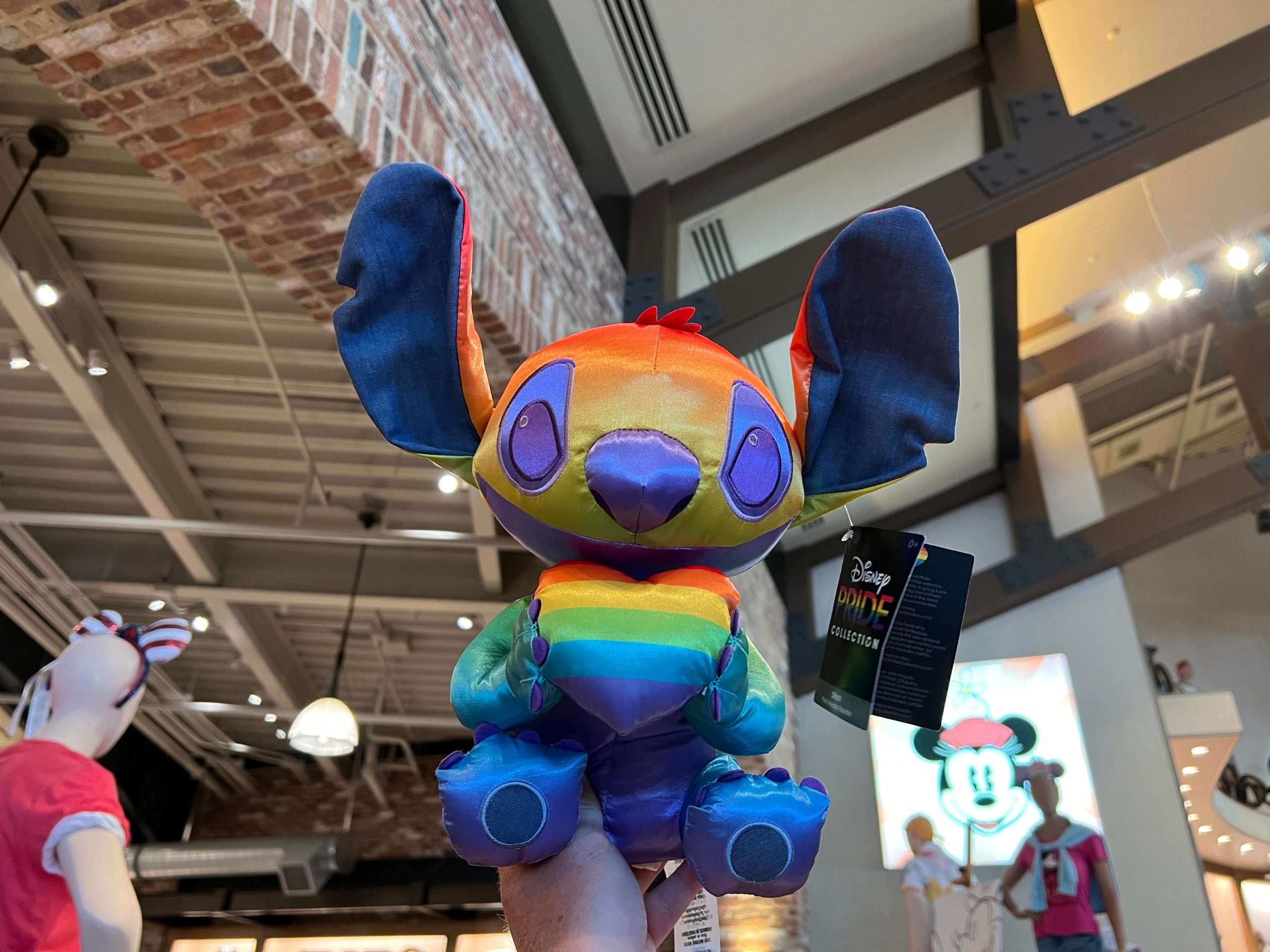 pride stitch plush