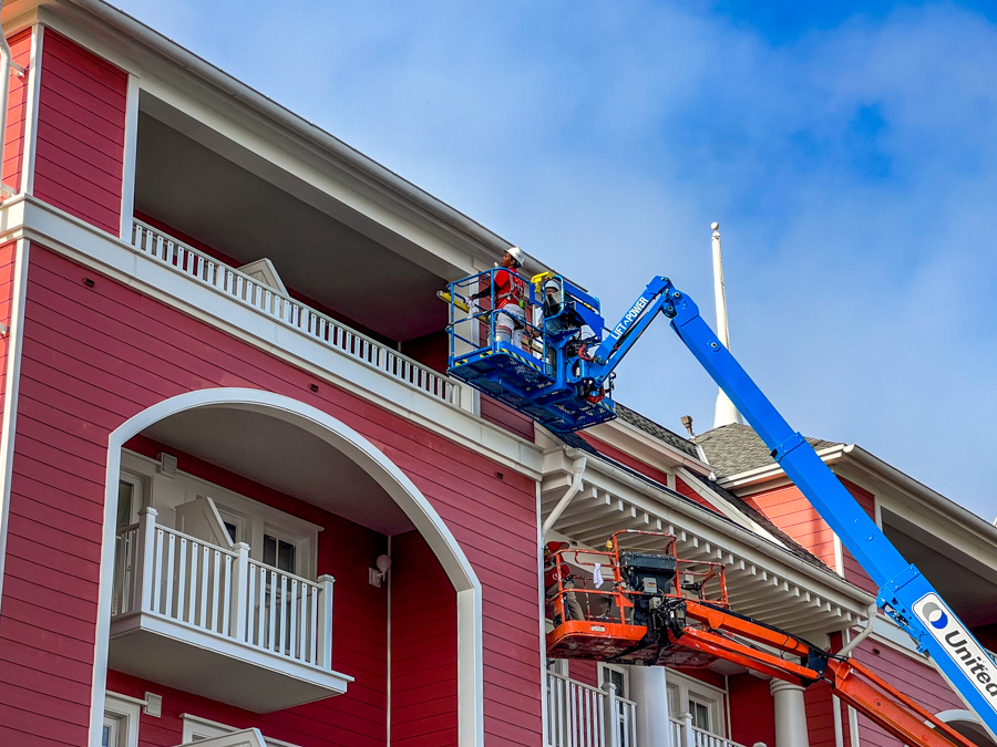 Construction BoardWalk Inn