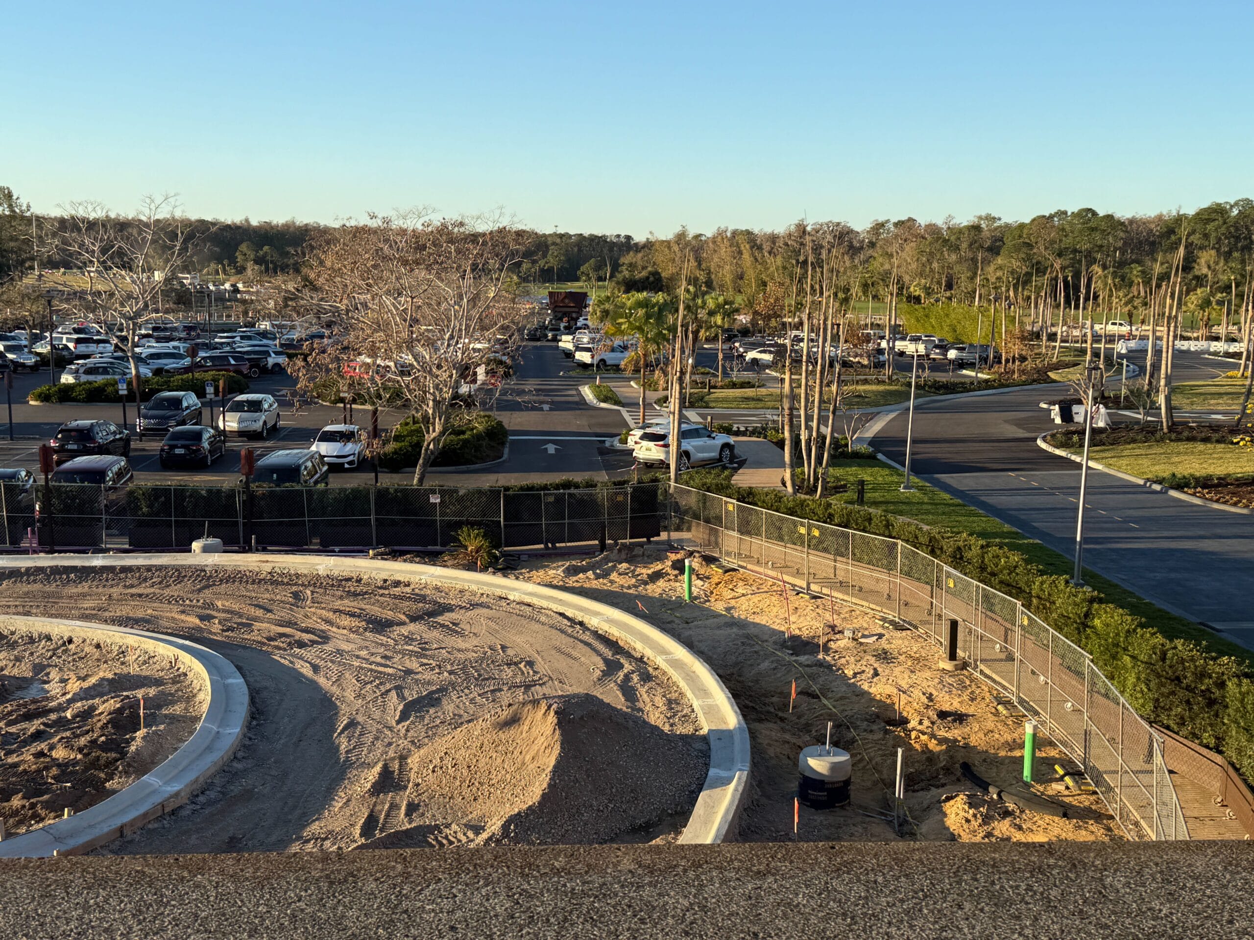 Bus Turnaround at Disney’s Polynesian Village Resort Bus Turnaround at Disney’s Polynesian Village Resort