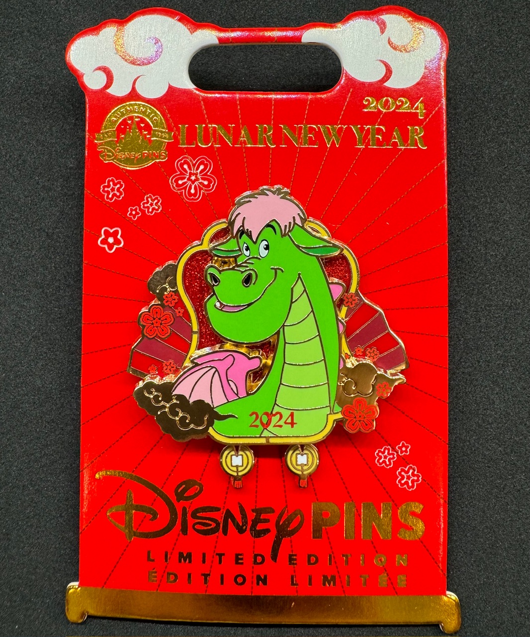 Elliott Pete’s Dragon Lunar New Year 2024 Disney Pin