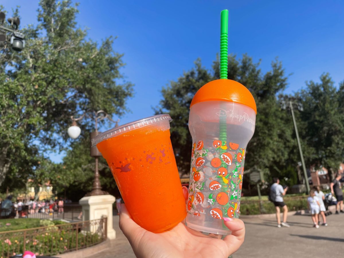 Orange Bird souvenir cup