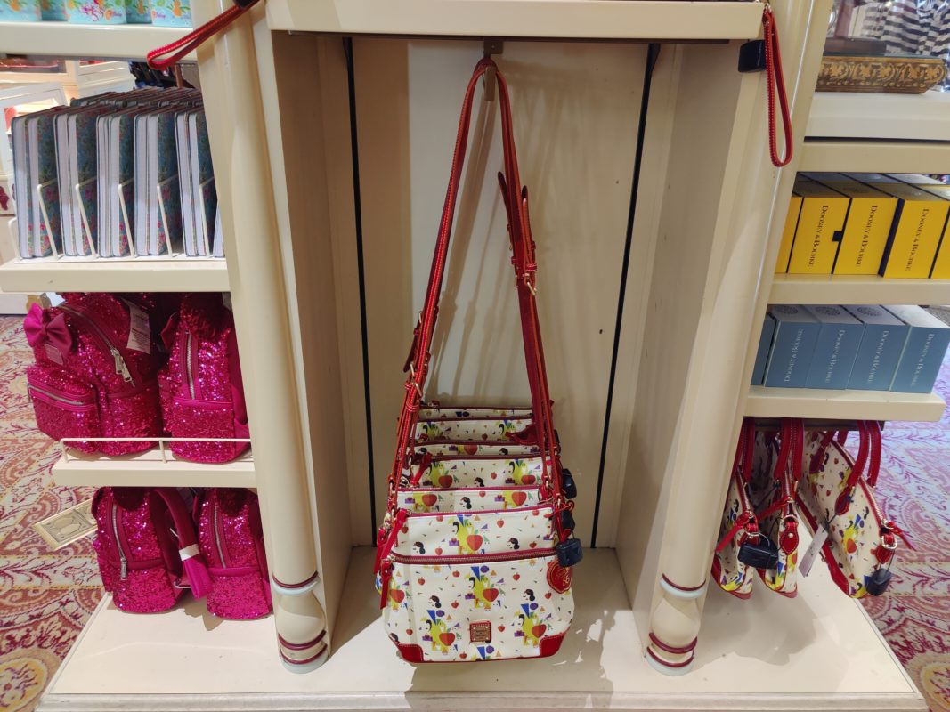 Snow White Dooney & Bourke bag display