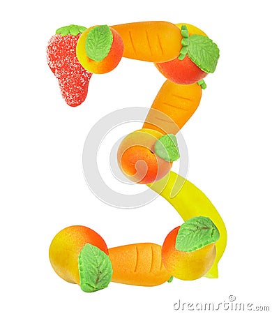 alphabet-from-fruit-the-number-3-thumb6182112.jpg