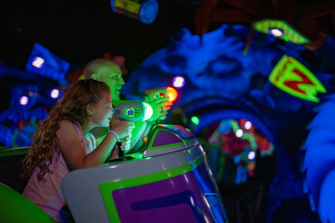 Disney Reveals New Sneak Peek Photos from Inside Refurbished Buzz Lightyear’s Space Ranger Spin