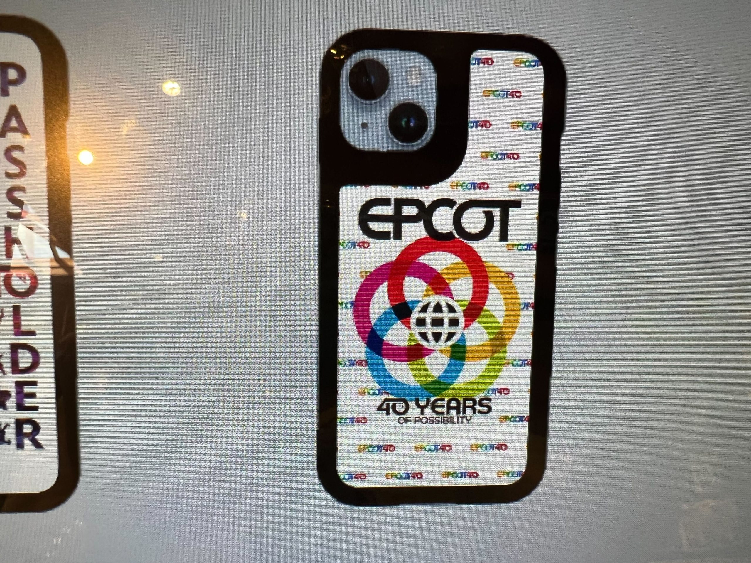 Epcot 40th anniversary phone cases 