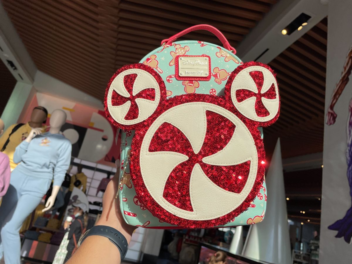peppermint christmas loungefly backpack 6776
